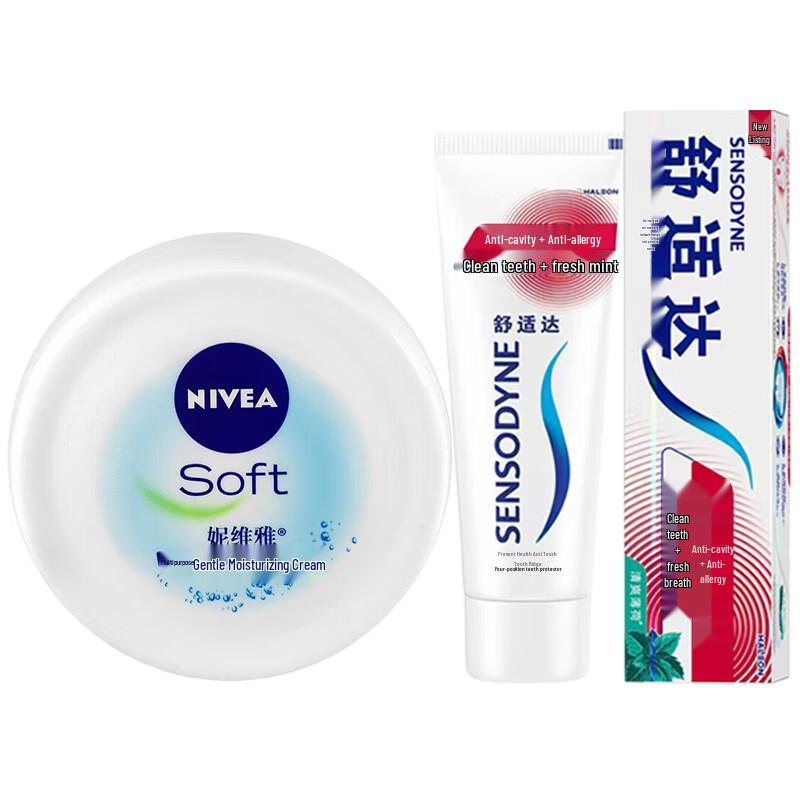 

Sensodyne Toothpaste & Nivea Cream Bundle