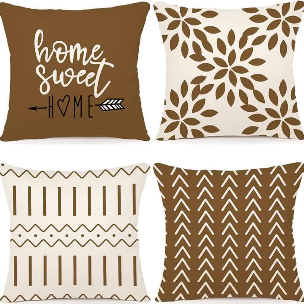 Modern Sofa Pillowcase Outdoor Decoration Linen Pillowcase Decoration Living Room Bedside Pillowcase