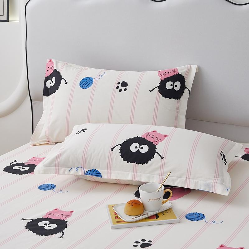 cotton Pillowcase Cotton Animals Dog Print Pillow shame