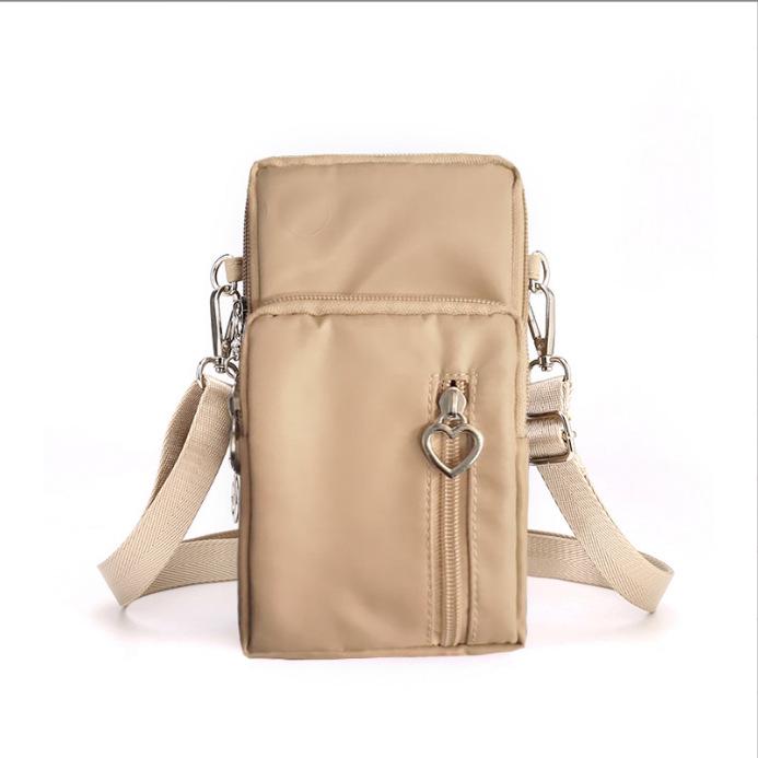 2025 Modische Damen-Crossbody-Tasche mit dreifachem Reißverschluss, Münzbörse, Handyfach und Schlüsselhalter – Trendig und Funktional.