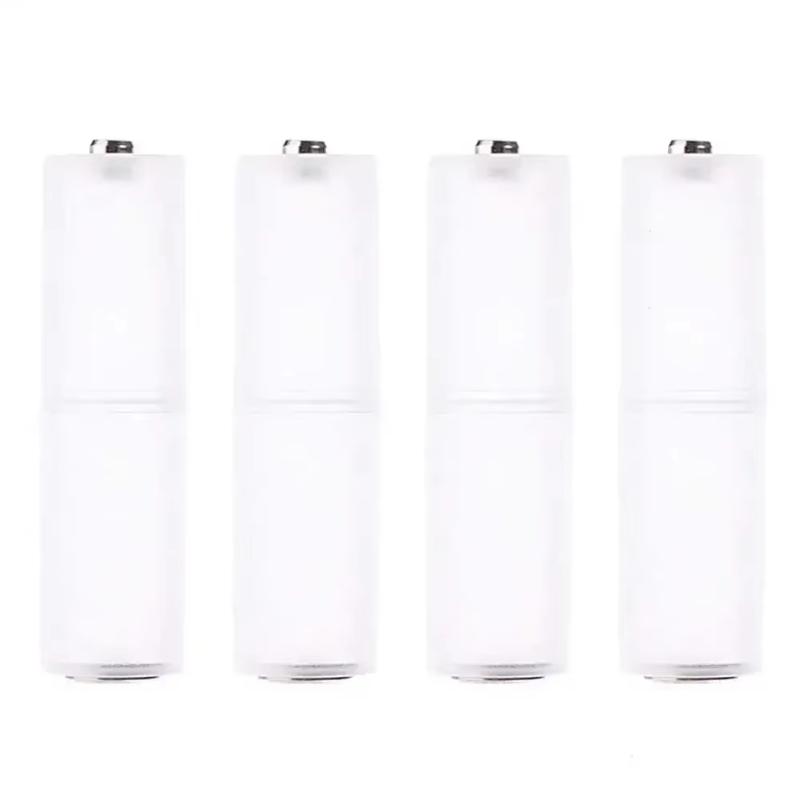 4 шт AAA в размер AA Батарейный отсек Конвертер Адаптер Держатель батареек Пластиковый корпус Переключатель для батарейки AAA в AA 950₽