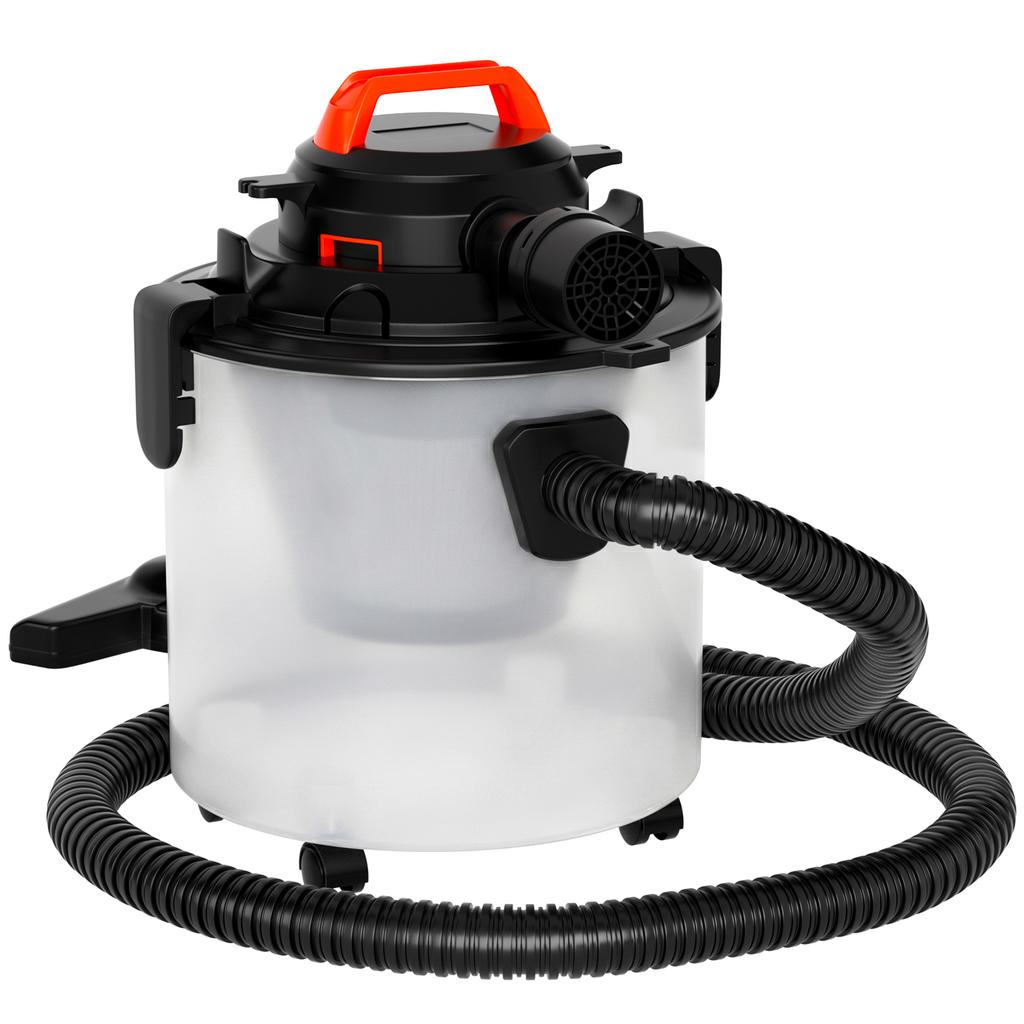 Nass-Trocken-Blasen 3-in-1 Staubsauger, 25L 2500W, 6,5 Spitzen-PS, Edelstahl, tragbar für Haus, Werkstatt, Autoaufbereitung