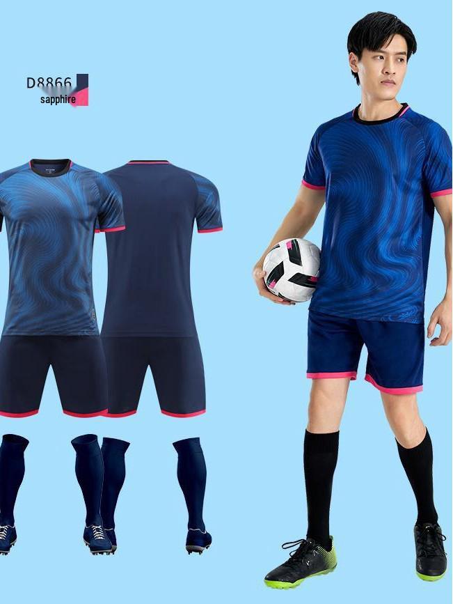 Conjunto de Entrenamiento y Competición de Fútbol de Secado Rápido para Adultos y Estudiantes