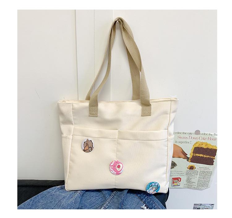 New large-capacity Oxford cloth shoulder bag for business travel Durable and strong tote bag Lightweight women's handbag