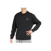 Jordan Solid Color Crew Neck Pullover With Logo Print Long Sleeve Sweatshirt Men Sweatshirt Black DQ7521-010