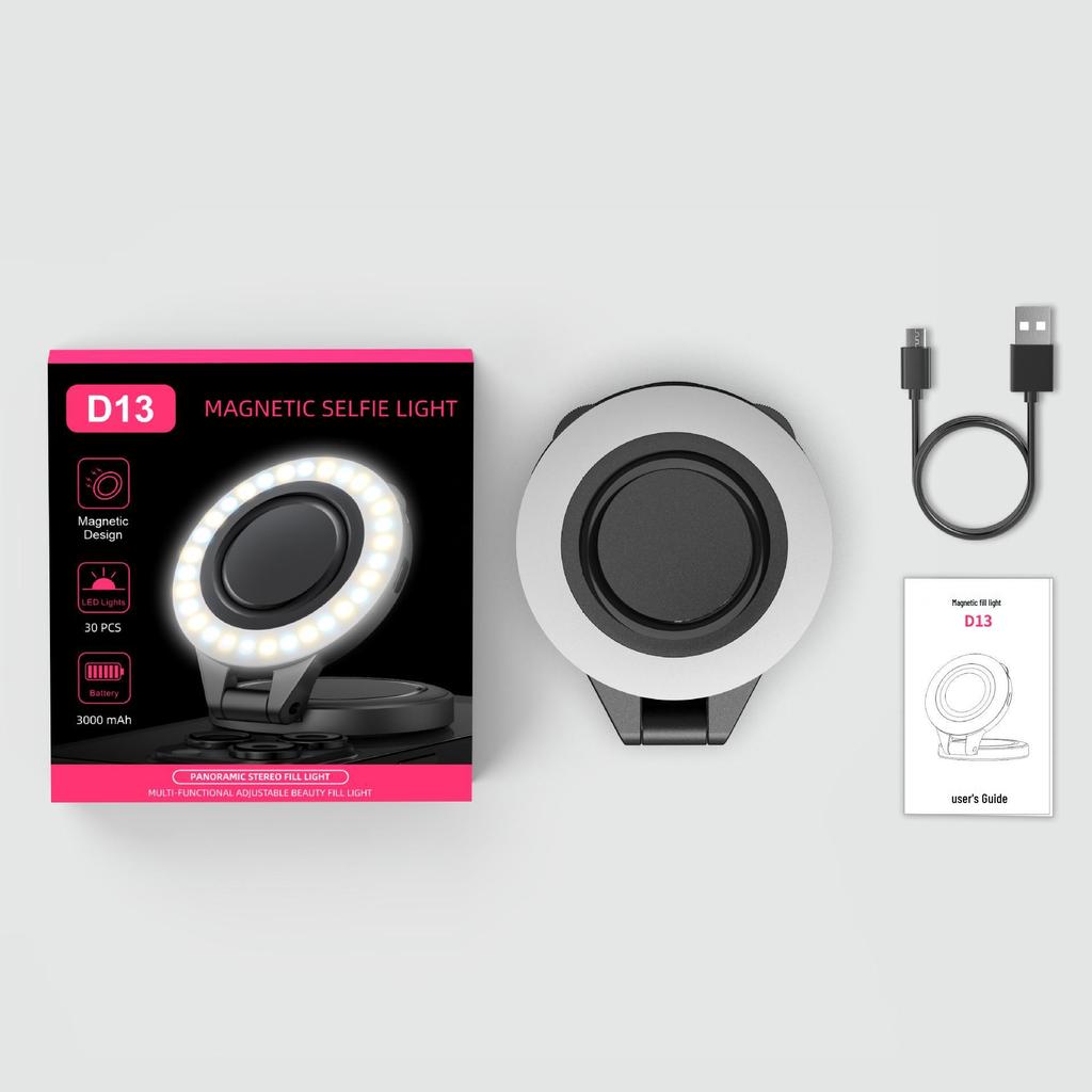Magnetic Suction Photography Grip with Wireless Bluetooth Remote & Zoom Stabilizer
