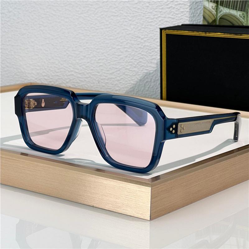 

JACQ Alfred Handmade Cross-Border Fashion Sunglasses - Unisex Square Acetate for Parties & Holidays Standard