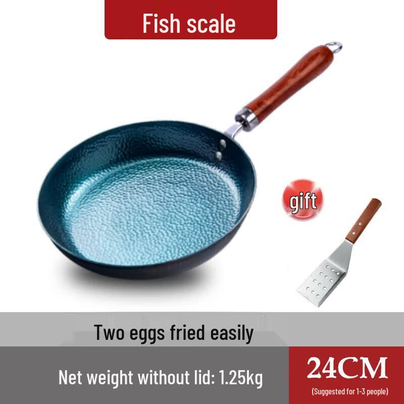 Qiwei Handmade Iron Frying Pan
