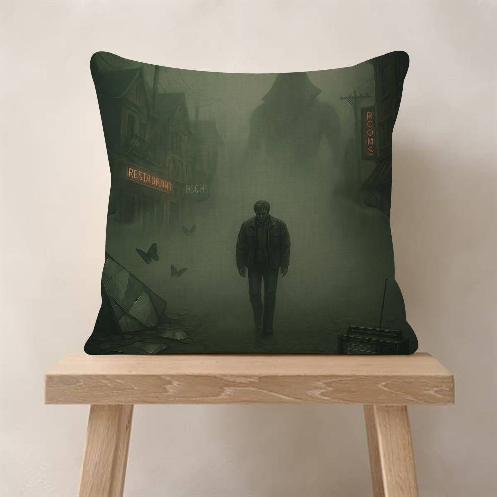 

Hot Classic Silent Hill Game Pillow Anime Pillow Sofa Bed Head Pillow Cover Cushion Cover Fashion 30x30 cm