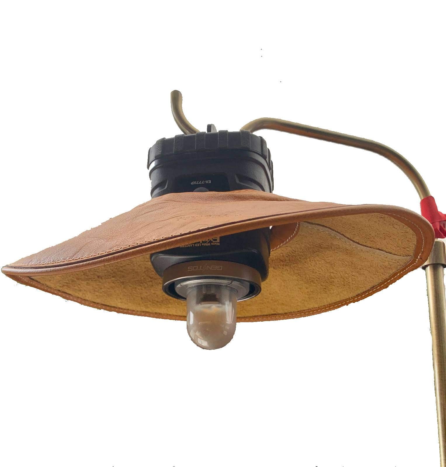 

Roost Outdoors [Made with Genuine Leather] Adjustable Leather Lantern Shade, Genuine Leather Lantern Shade, Lamp Shade