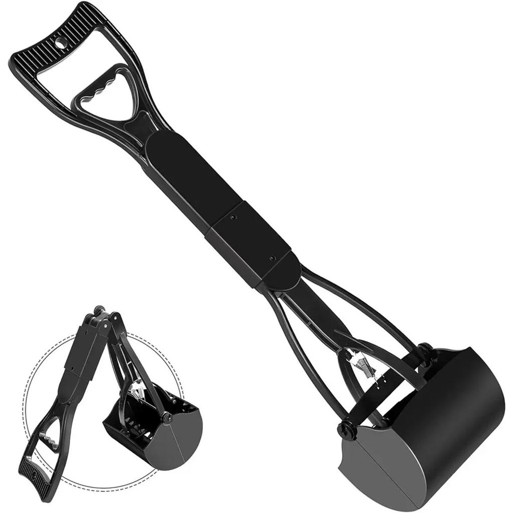 Pet Dog Cleaner Pooper Scooper Long Handle Pet Pooper Scooper Dog Cat Poop Scoop Clean Waste Cleaning Tools Pet Supplies