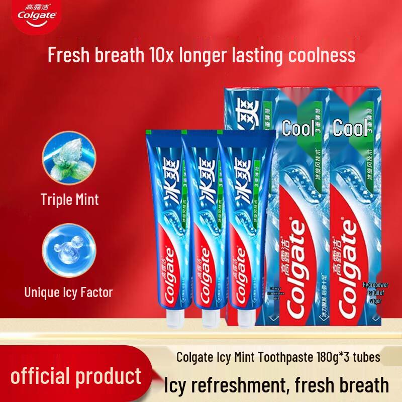 

Colgate Triple Mint Icy Fresh Toothpaste