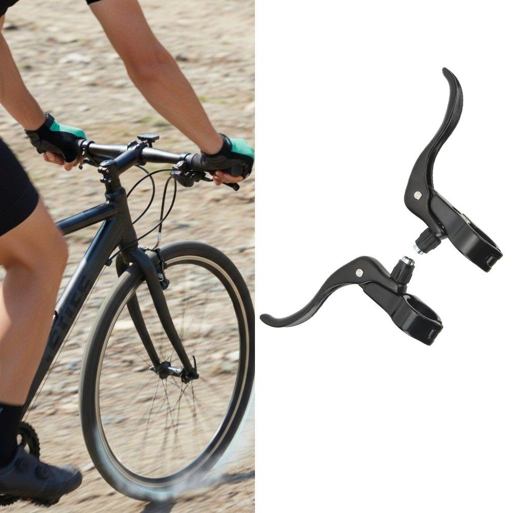 1 Pair Ergonomic Bike Brake Lever Aluminum Alloy Bike Brake Level Handles  Stable Braking