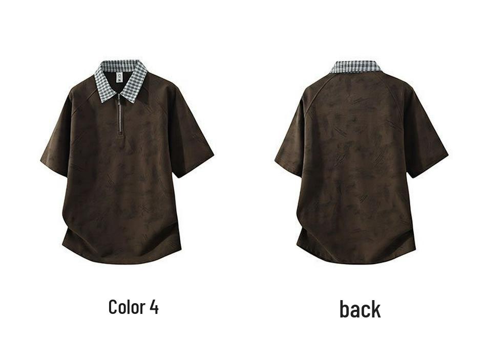 Men's Ice Silk Quick-Drying Lapel Polo T-Shirt (Summer 2021)