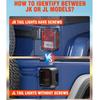 Jeep Wrangler JK LED Spare Tire Brake & Reverse Light Plug-and-Play