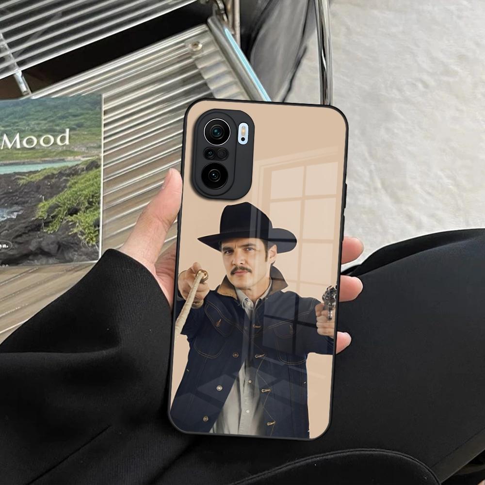 Pedro Pascal Collage Pics Phone Case for Xiaomi Redmi Note 14 13 12 11 Ultra Pro Lite 5G toughened glass Cover