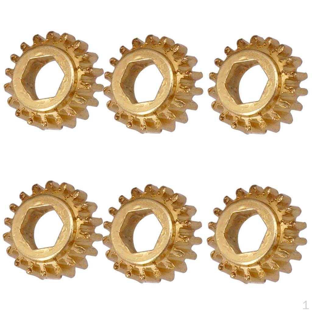 

Шестерня с отверстием для головы колышка 1