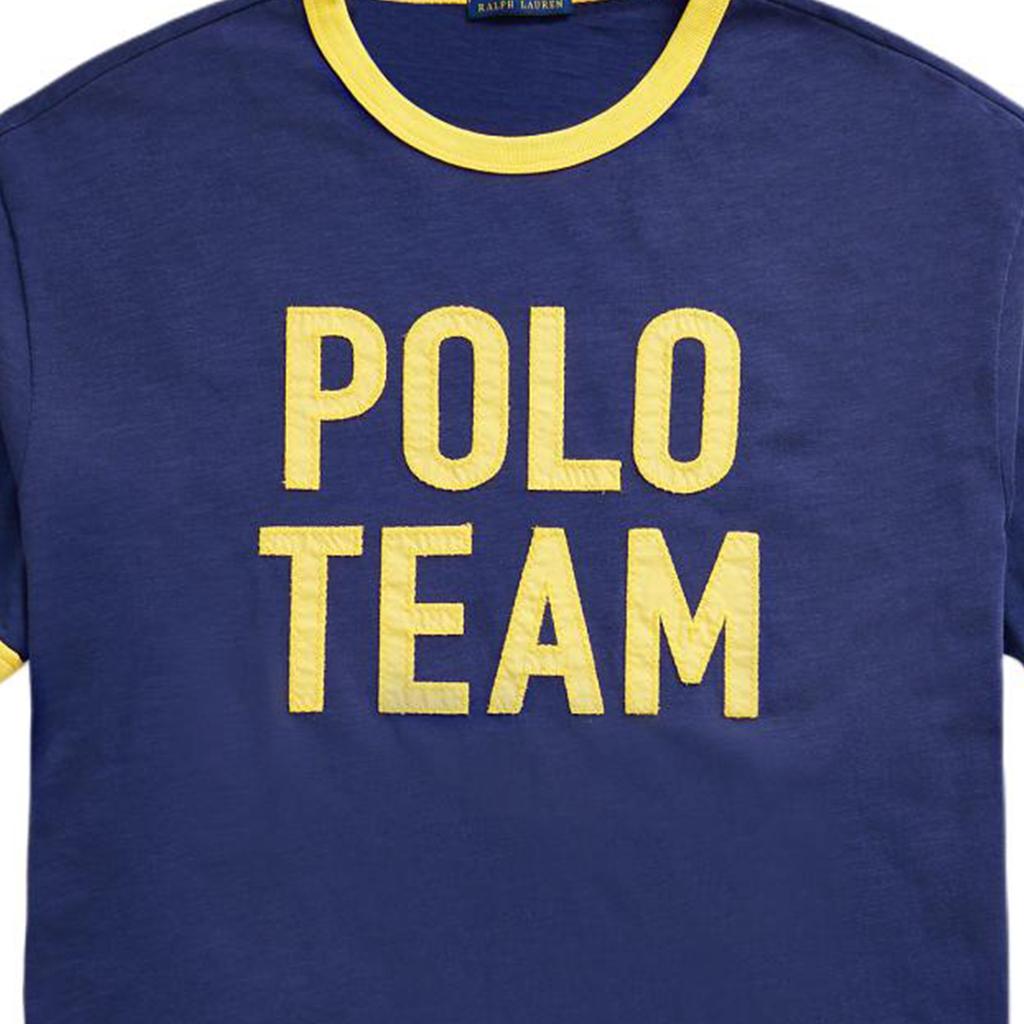 Polo Ralph Lauren Classic Fit Polo Team Graphic Knit Short Sleeve T-Shirt Men Tops MNPOTSH1N820775-410