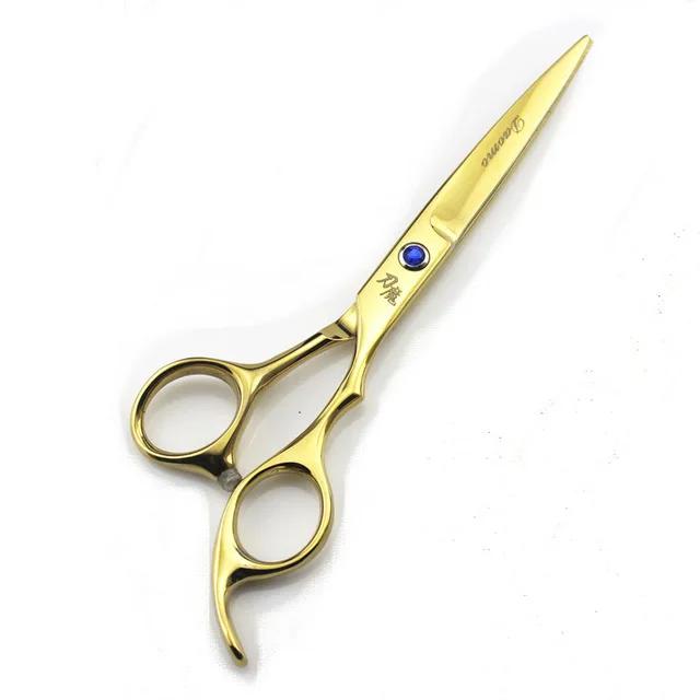 Fnlune Professional 6.0 Inch Hairdressing Scissors Hairdressing Scissors Thin Shear Flat Shears Hairdressing Salon Hairstylist