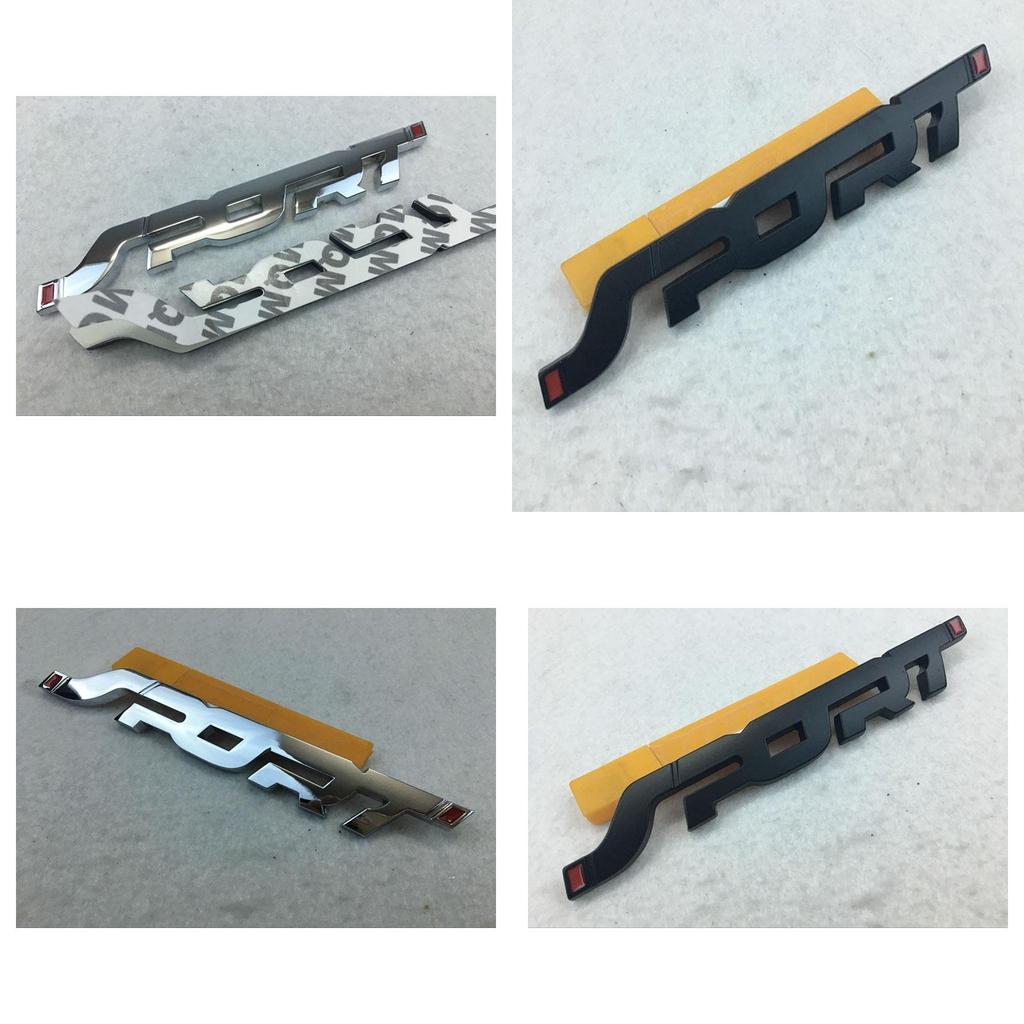 Luxuriöses Schwarzes Sportemblem Kofferraumabzeichen Aufkleber Für Ultimative Autoästhetik