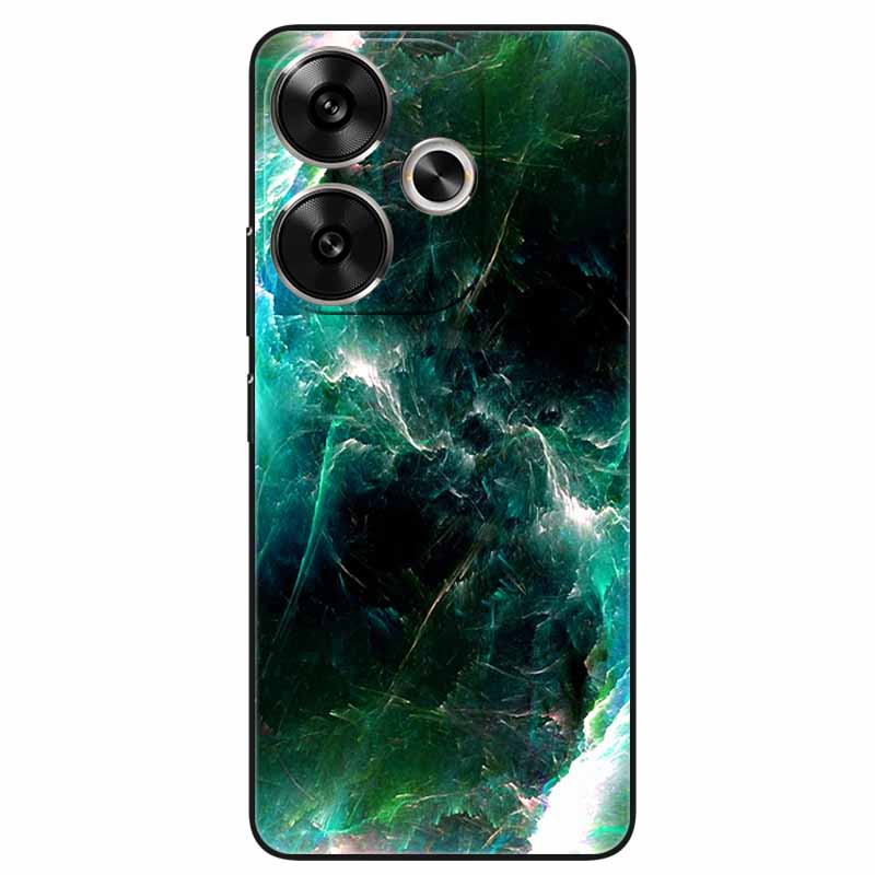 For Xiaomi Redmi 13 Case Animals Painted Black Silicone TPU Soft Bumpers for Redmi 13 4G 5G Redmi13 Phone Cover Protect Capa