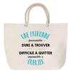 Beach Bag - PLANETEE - A Formidable Boss - Rope Handle - Large Size - Multicolored Cotton