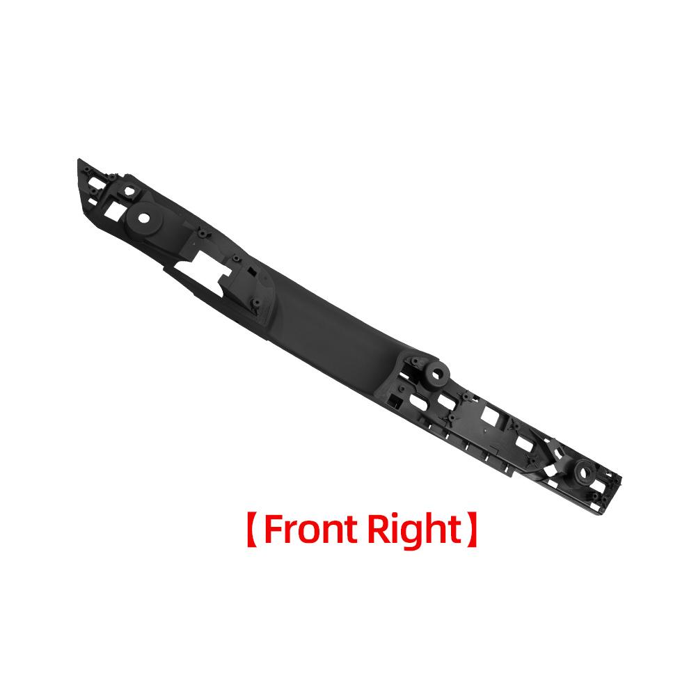 Front Door Interior Inner Handle Pull Carrier Black for BMW 7 Series F01 F02