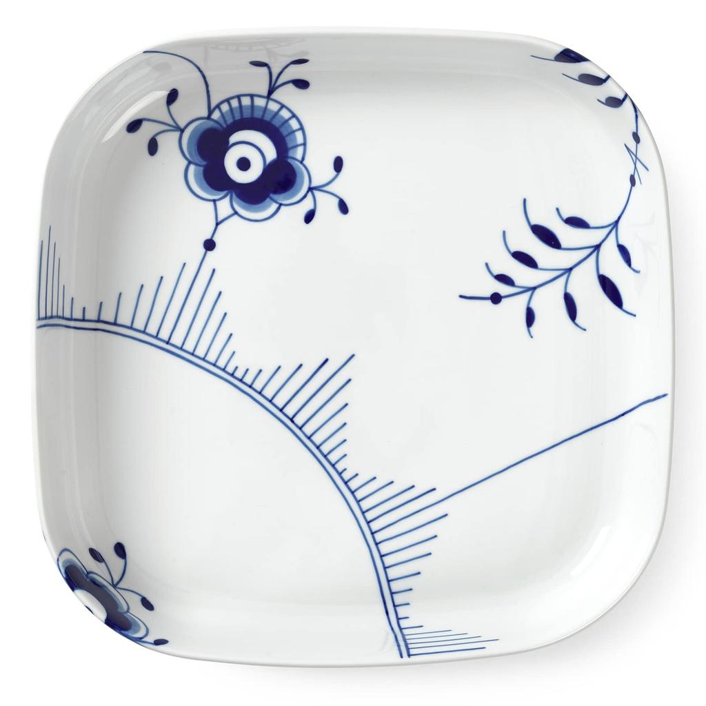 [Officially Imported] Royal Copenhagen Blue Fluted Mega Ovenware Plate, Large, 30cm, Square, 1065430