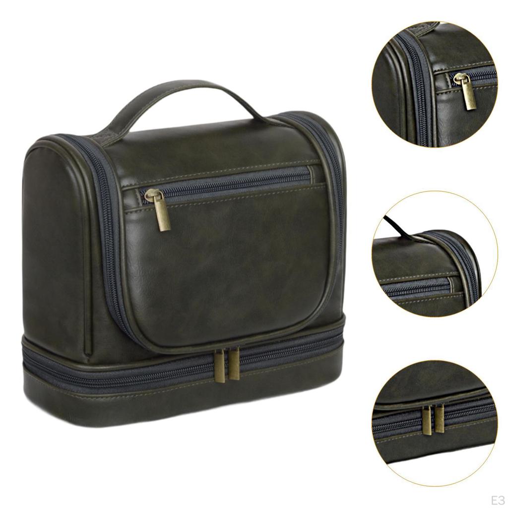 Wisząca kosmetyczka z haczykiem na niezbędne rzeczy podróżne na zewnątrz