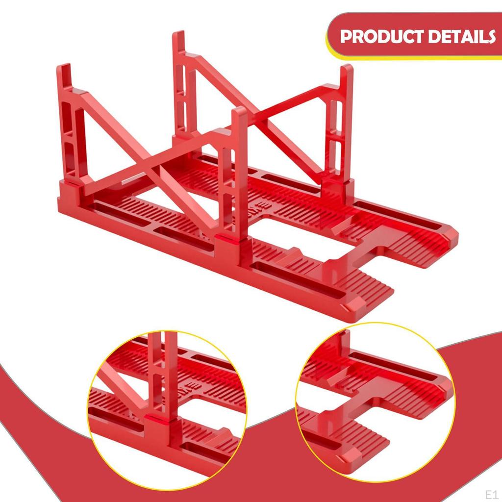 1/64 Diorama Vehicle Display Stand Miniature Parking Lot Ornament Resin Tiny Simulation for Fairy