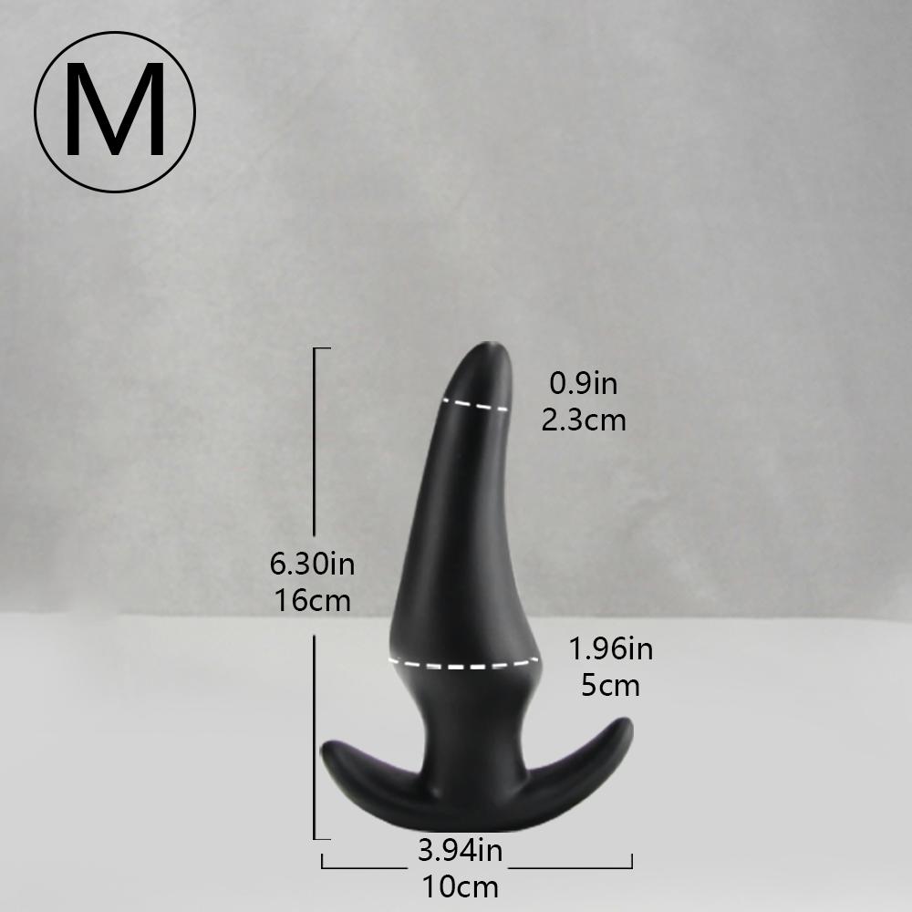 4 Sizes Big Butt Plug Dildo Anal Sex Toys For Woman Beginner Small Anal Plug Men Gay Lesbian Penetration Anal Vaginal Dilator