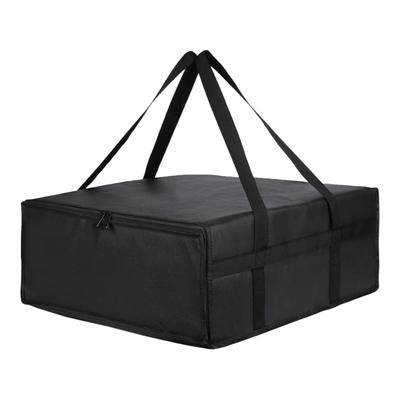 MERIGLARE Pizza Carrier, Insulated Pizza Bag, Professional Delivery Bag, Grocery Tote, Food Delivery Bag, Commercial Outdoor Catering Use, Black, 50 X