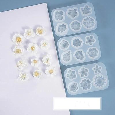 3D Flower Silicone Molds Fondant Craft Cake Candy Chocolate Sugarcraft Ice Pastry Baking Tool Mould Soap Mold Cake Decorator
