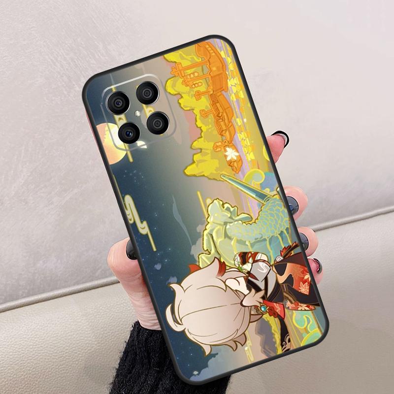 Genshin Impact Kaedehara Kazuha For Honor Magic 8 6 7 Pro Case For Honor 400 Lite 200 50 70 90 X8c X8b X9a X9b X9c X9d Win RT
