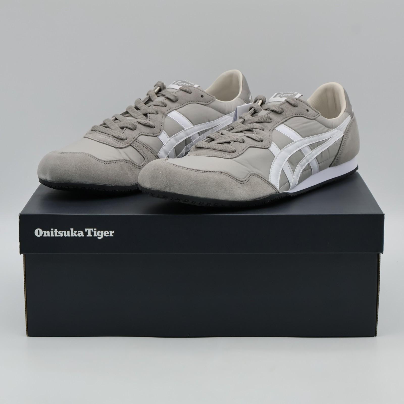 1183B400-022 Onitsuka Tiger Serrano Oyster Grey White (Men s) 10