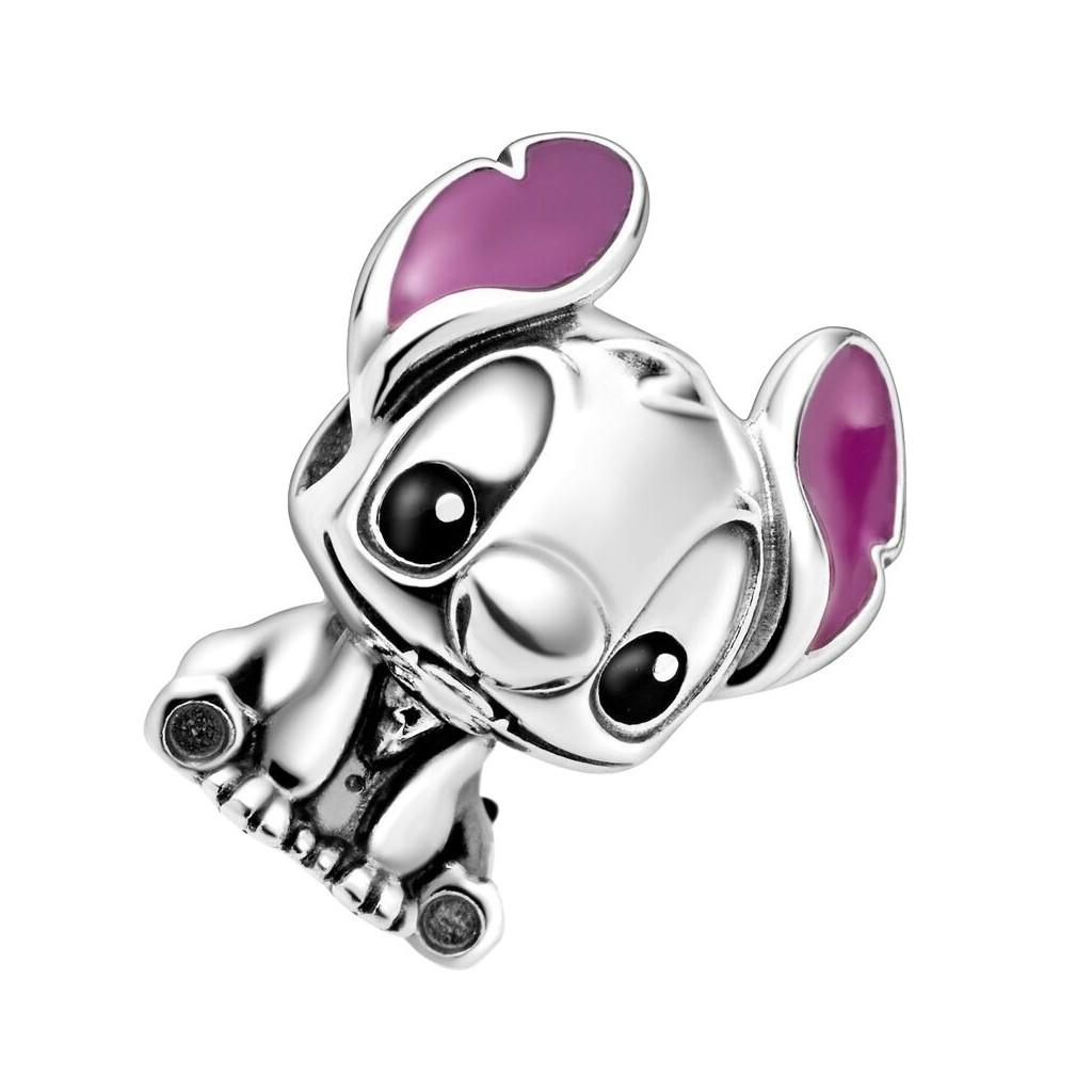 Pandora Disney Lilo And Stitch Sølv sjarm med svart og lilla emalje 798844C01 for kvinner