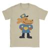 Dog Man Cartoon T Shirts Mens  100 Cotton Crazy TShirt O Neck  Tees Short Sleeve Clothes New Arrival