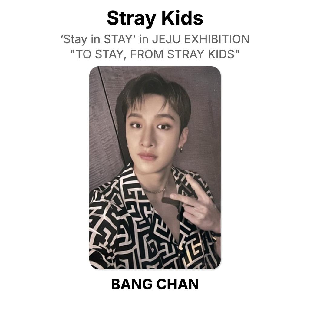 Stray Kids ‘Stay In STAY’ In JEJU EXHIBITION "TO STAY, FROM STRAY KIDS" Official Photocard