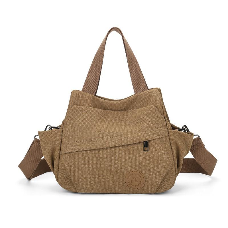 Vintage All-matching Extended Shoulder Strap Messenger Bag Men s Cross-shoulder Women s Class Commuter Washed Canvas