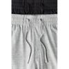 H M Jersey Jogger Pants Regular Fit 2 Piece Set Grey Melange
