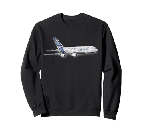 

Airbus A380 Jet Plane Aviation Pilot Gift Sweatshirt