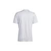 Adidas Team Icon 23 Geometric Pattern V-Neck Short Sleeve Soccer Jersey Men Tops White HR2630