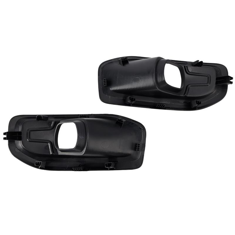Artudatech Pair Fog Light Bezel Trim For Ram 2500 3500 -2024 68449341AA Car Accessories