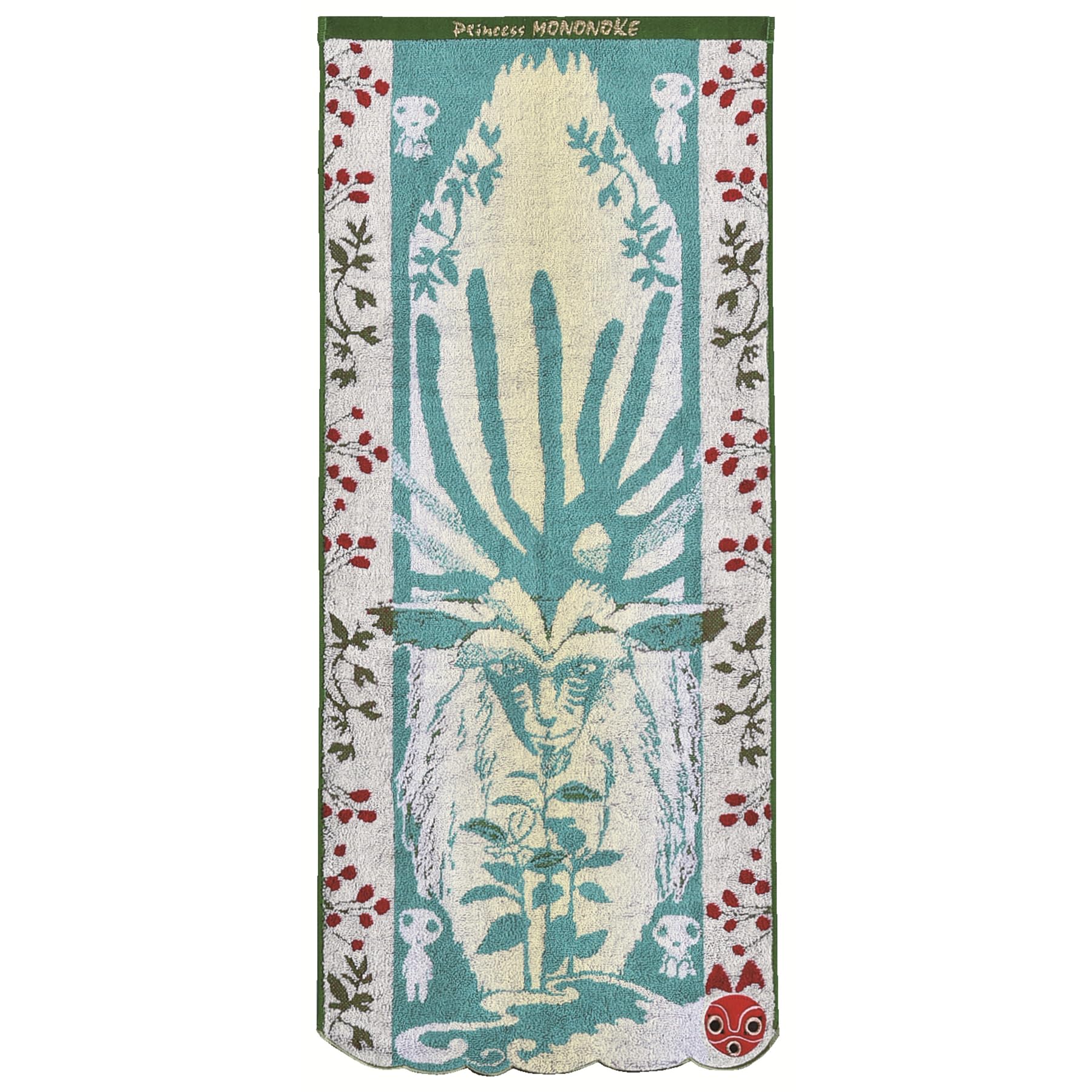 

Marushin Лицо Гибли и и Органический Антибактериальный и 1005060100 Полотенце, Дизайн «Принцесса Мононоке» «Дедушка Сын», Хлопок, Дезодорирующий,