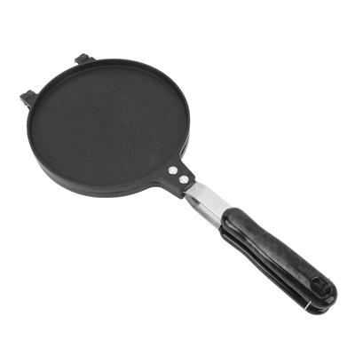 Yumurta Rulosu Pres Tavası Yapışmaz Alüminyum Ocak Üstü Tortilla Presi Mutfak İçin Saplı 6.8 İnç
