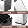 Multi-Functional Stainless Steel Knife Stand with Built-in Sharpener