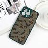 Cute Dachshund Bulldog Phone Case For iPhone 17 Air 16e 15 14 13 12 11 Pro Max Plus Mini SE2020 2022 Cartoons Dog Hard Cover