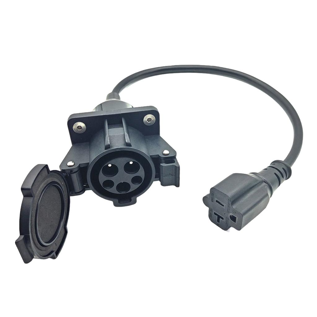 J1772 To Nema 5-15/5-20 Discharger Discharger Connector Adapter Electric Vehicle Connector Adapter