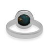 10X10 Mm Natural Blue Copper Turquoise Gemstone 925 Sterling Silver Oval Shape Gemstone Handmade Prong Set Ring For Women & Girls