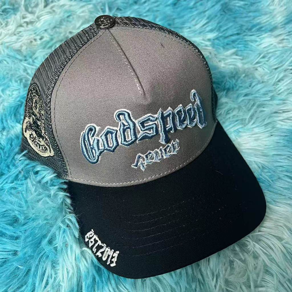 God Speed Embroidered Baseball Cap With Sun Protection For Summer And Casual Wear